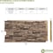 Ekena Millwork 45 3/4"W x 24 1/2"H x 1 1/4"D Canyon Ridge Stacked Stone Faux Stone Siding Panel Smokey Ridge PNU24X48CNSR - alternate 2